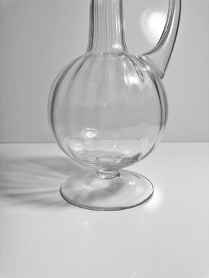 Hand-Blown Ball Glass Carafe, Italy, 1950s-VTK-2020167