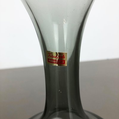 Hand Blown Crystal Glass Vases from Friedrich Kristall, Germany, 1970s, Set of 3-QZ-1053081