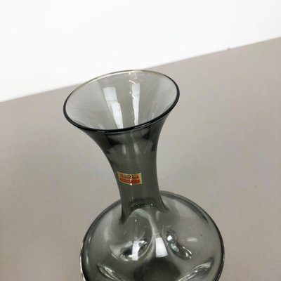 Hand Blown Crystal Glass Vases from Friedrich Kristall, Germany, 1970s, Set of 3-QZ-1053081