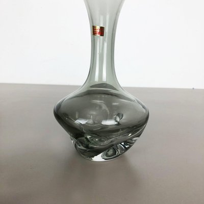 Hand Blown Crystal Glass Vases from Friedrich Kristall, Germany, 1970s, Set of 3-QZ-1053081