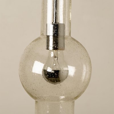 Hand Blown Glass Tube Pendant Light by Staff Lights, 1970s-VDW-1048938