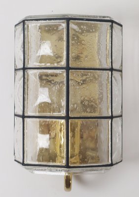 Hand-Blown Iron Ring Lamp from Limburg, 1970s-ESB-2043464