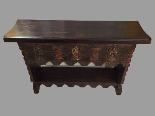 Hand-Carved Oak Auxiliary Furniture, 1890-SNX-1374110