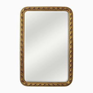 Hand-Carved Wooden Frame Mirror-IYX-1170289