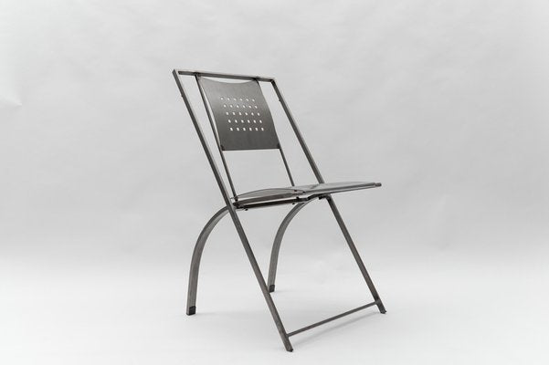 Hand-Crafted Metal Chair Hunter by Karl Friedrich Förster, Germany, 1980s-KQB-1758159