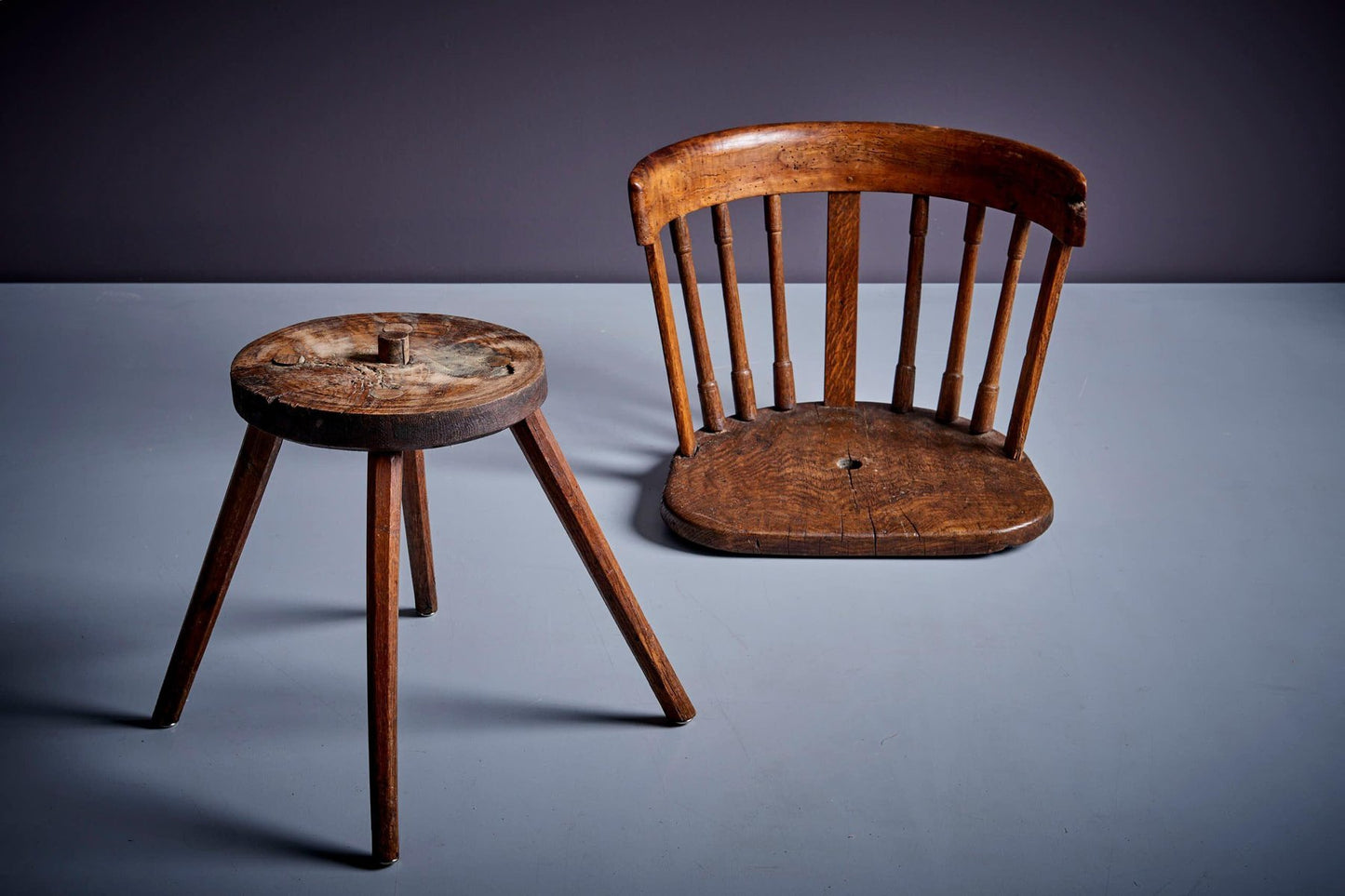 Hand-Crafted Swivel Chair, 1900s