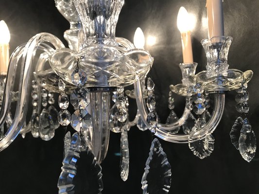 Hand-Cut Crystal Chandelier, 1950s-WQQ-1320773