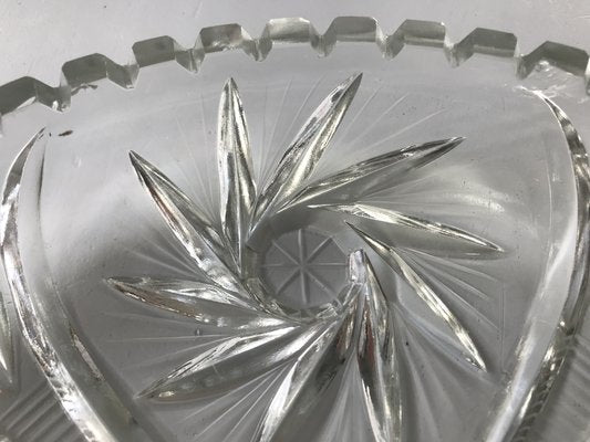 Hand-Cut Crystal Plate, 1970s-WQQ-1286921