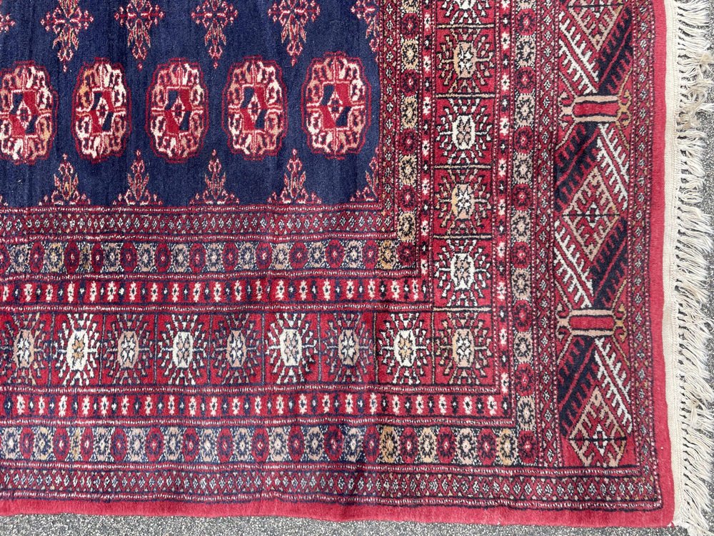 Hand Knotted Bokhara Rug