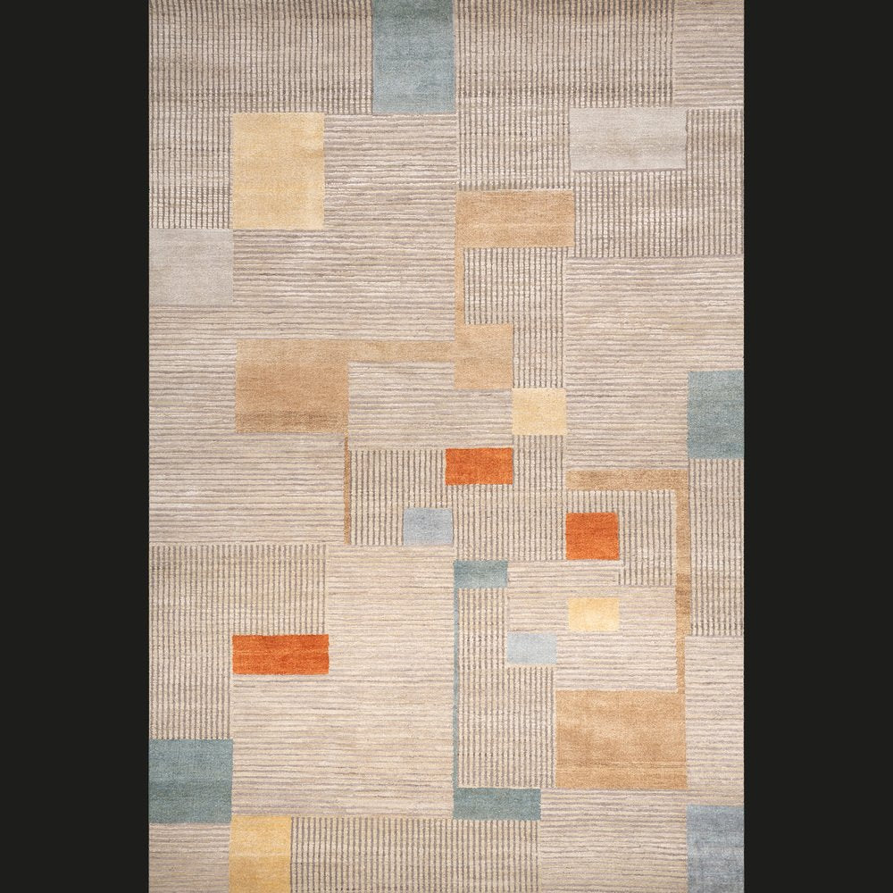 Hand-Knotted Deco Design Rug from DSV Carpets