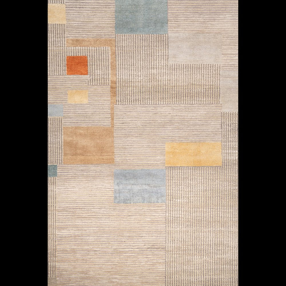 Hand-Knotted Deco Design Rug from DSV Carpets