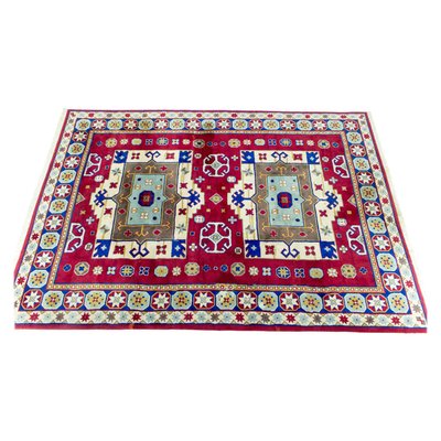 Hand-Knotted Kazak Rug, 1960s-TZ-705996