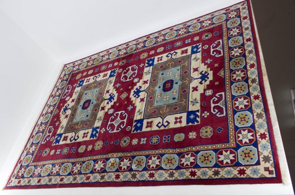 Hand-Knotted Kazak Rug, 1960s-TZ-705996