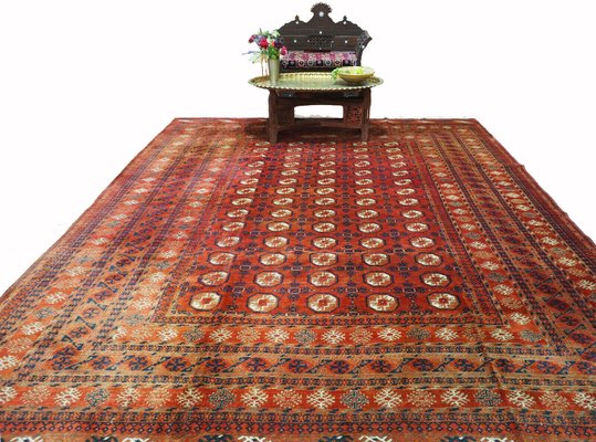 Hand Knotted Tekketurkmen Afghan Rug, 1920s-UZN-1398480