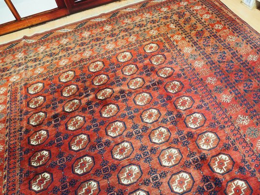 Hand Knotted Tekketurkmen Afghan Rug, 1920s-UZN-1398480