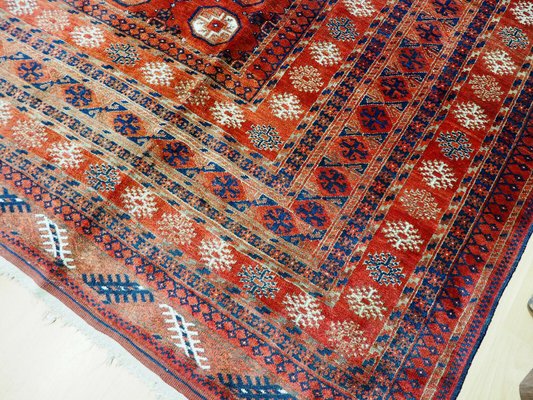 Hand Knotted Tekketurkmen Afghan Rug, 1920s-UZN-1398480