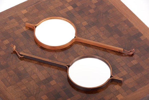 Hand or Table Mirror by Bech & Starup for Den Permanente, Denmark, 1960s-SFD-684559