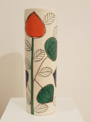 Hand Painted Pigalle Vase from Schramberg, 1960s-UNO-1078388