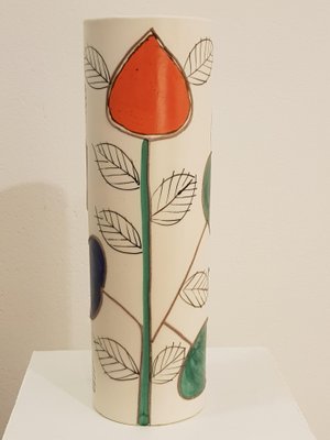 Hand Painted Pigalle Vase from Schramberg, 1960s-UNO-1078388