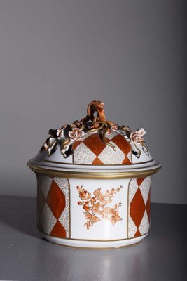 Hand-Painted Porcelain Biscuit Jar from Sèvres, 1900s-RCE-1760852