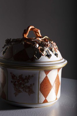 Hand-Painted Porcelain Biscuit Jar from Sèvres, 1900s-RCE-1760852