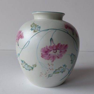 Hand Painted Porcelain Vase by M.S. for Rosenthal Germany Kunstabteilung Selb, 1946-WK-667353