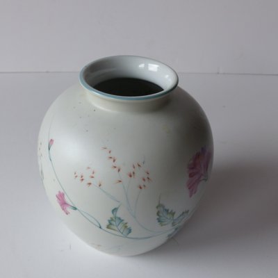 Hand Painted Porcelain Vase by M.S. for Rosenthal Germany Kunstabteilung Selb, 1946-WK-667353