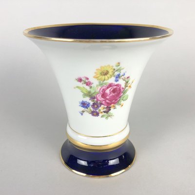 Hand-Painted Porcelain Vase from Royal Dux, 1960s-TZ-826835