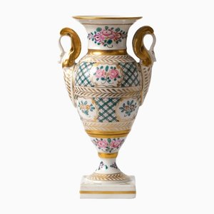 Hand-Painted Porcelain Vase from Samson, 1920s-IXK-1327865