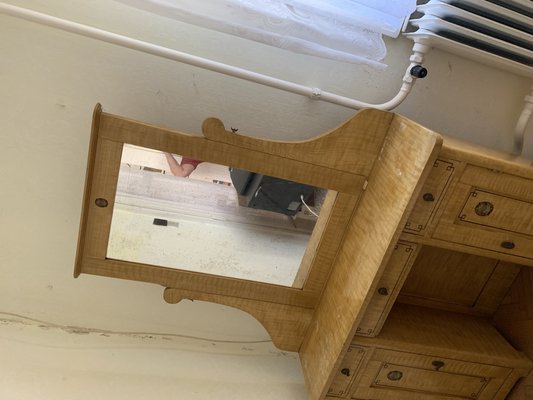 Hand Painted Wooden Dressing Table, 1910s-OXJ-1720146