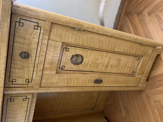 Hand Painted Wooden Dressing Table, 1910s-OXJ-1720146