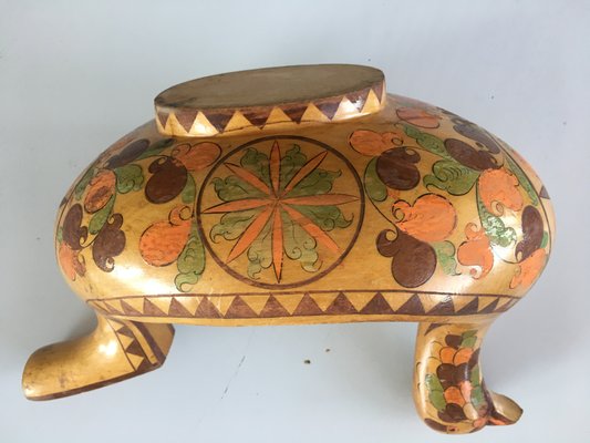 Hand Painted Wooden Duck, 1950s-WQQ-706291