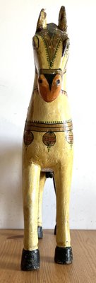 Hand-Painted Wooden Horse-AAR-1277027