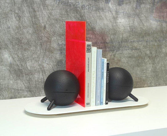 Hand Sculpted ''Book Bombs'' Book Ends, Nicholas Hamilton Holmes