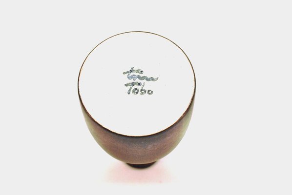 Hand Thrown Stoneware Vase by Erich & Ingrid Triller for Tobo-HYQ-1226248