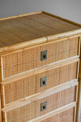 Hand-Wrapped Sideboard in Rattan and Bamboo, 1970-MNF-1728892