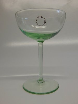 Handblown Champagne Glasses by Carlo Nason, 2000, Set of 6-PTS-1806960