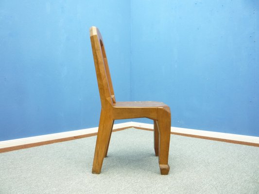 Handcrafted Anthroposophical Chair by Ernst Aisenpreis, 1930s-UG-1407478