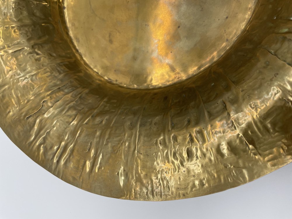 Handcrafted Brass Bowl from Burg Giebichenstein, 1930s