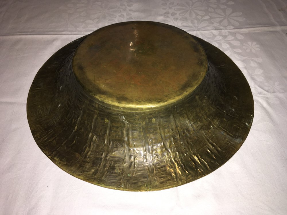 Handcrafted Brass Bowl from Burg Giebichenstein, 1930s