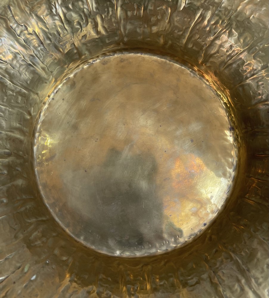 Handcrafted Brass Bowl from Burg Giebichenstein, 1930s