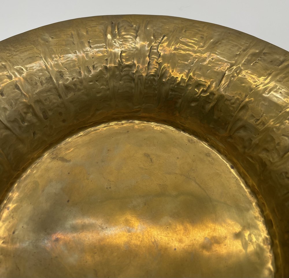 Handcrafted Brass Bowl from Burg Giebichenstein, 1930s