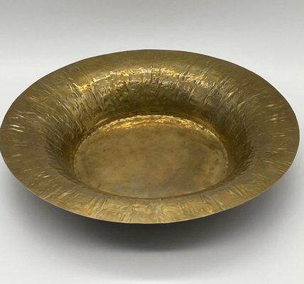 Handcrafted Brass Bowl from Burg Giebichenstein, 1930s-CBS-880718