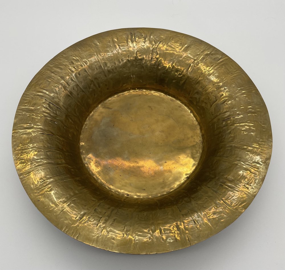 Handcrafted Brass Bowl from Burg Giebichenstein, 1930s