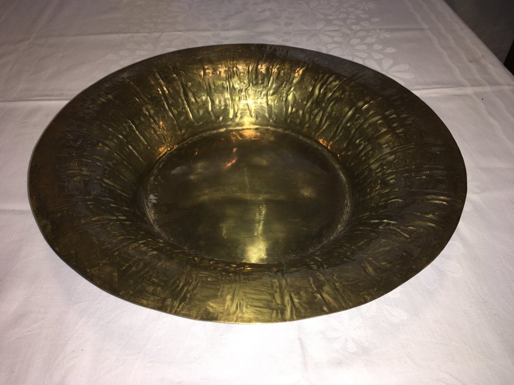 Handcrafted Brass Bowl from Burg Giebichenstein, 1930s