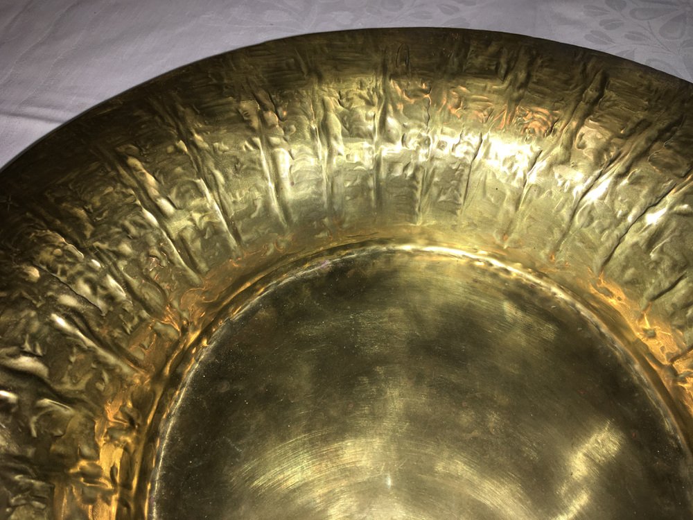 Handcrafted Brass Bowl from Burg Giebichenstein, 1930s