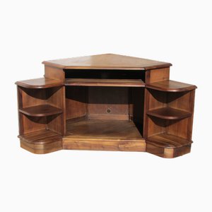 Handcrafted Corner Sideboard in Walnut, 1980s-RDN-2021651