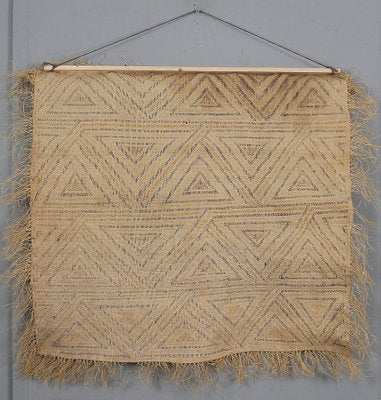 Handcrafted Kuba Cloth Wall Hanging, Democratic Republic of Congo, 1960s-RUK-1799967