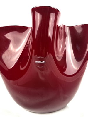 Handkerchief Glass Vase by Carlo Nasons for Made Murano Glass-QRT-1778085