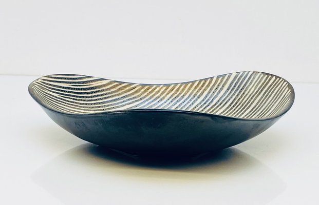 Handmade Ceramic Bowl, Italy-GLD-1748978